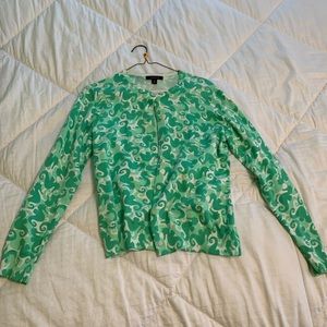 Sale - Seahorse cardigan sweater nwot